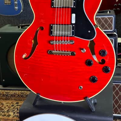 Immagine FGN  Fujigen Guitars MASTERFIELD MSA HP CH Curly Maple 2023 - Cherry - 3
