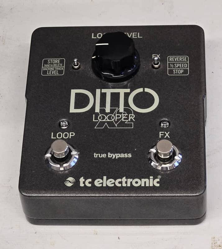 TC Electronic Ditto X2 Two Switch Looper Guitar Pedal image 1