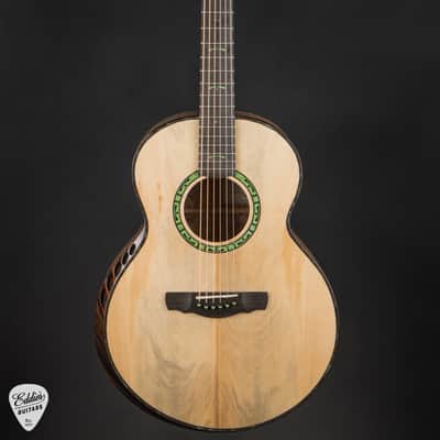 Kevin Ryan Mojave Series Nightingale Grand Soloist - Engelmann Spruce & Spalted Maple - NAMM 2026 #1281 image 3