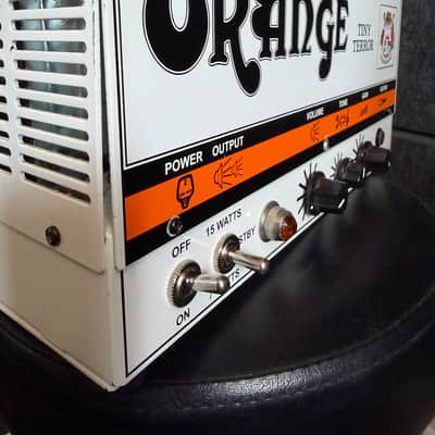 Orange TT15H Tiny Terror 15-Watt Guitar Amp Head 2006 - 2016 - White image 7