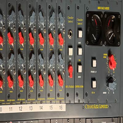 Chandler Limited Mini Rack Mixer with PSU-2 Power Supply 2010s - Blue image 2
