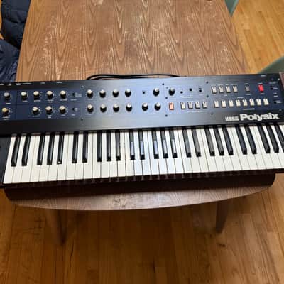 Korg PolySix 1980s - Navy Blue w/ Midi