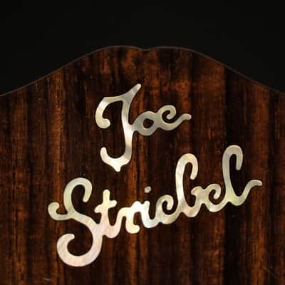 Striebel Guitars Left-Handed Baritone Guitar – Jumbo 2014 - Natural image 8