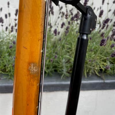 1964 Fender Precision Bass in Fiesta Red. image 5