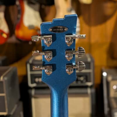 Duesenberg Fullerton Elite Series Semi-Hollow Electric Guitar 2010s - Catalina Blue image 6