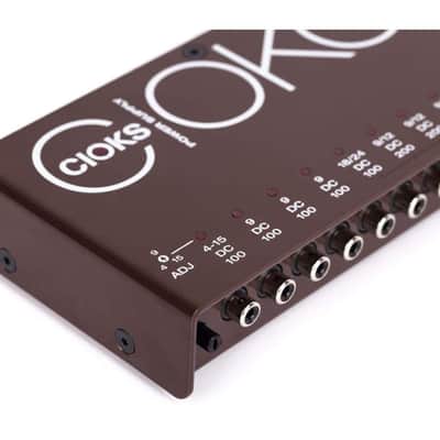CIOKS CIOKOLATE 9V / 12V / 15V / 16V / 24V AC DC Universal Power Supply with 12 Isolated Sections and 24 Flex Cables for Effect Pedals - Compatible with Temple Audio and Pedaltrain Pedalboards image 6