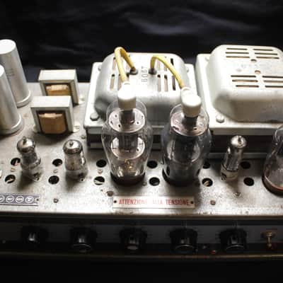 Geloso G-261-A Vintage Tube Amplifier (1950s) with original Tubes , Excellent Working Condition! image 6