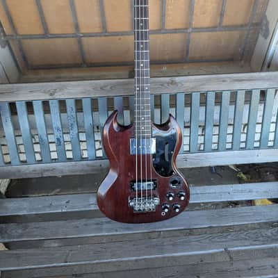 Gibson EB-3 1967- Cherry Red image 14