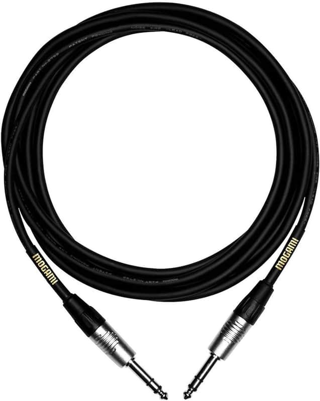 Mogami CorePlus TRS-TRS Cable - 5 Feet image 1