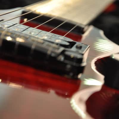 B.C. Rich Draco Supreme Flame Transparent Red image 4