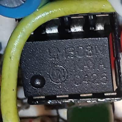 ProCo RAT 2 (Flat Box) USA 2001 SOCKET LM308N with 9v ADAPTER CORD image 2