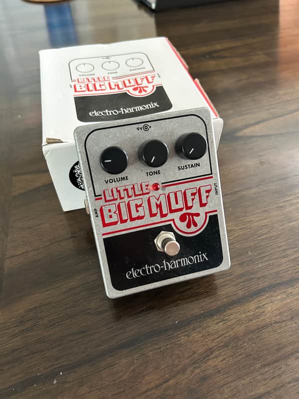 Electro-Harmonix Little Big Muff Pi Distortion / Sustainer 2006 - Present - Gray / Black / Red image 1
