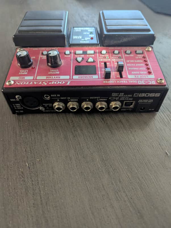 Boss RC-30 Loop Station 2011 - Present - Red image 1