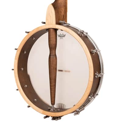 Gold Tone HM-100/L High Moon Hand-Crafted Mahogany Neck 5-String Openback Banjo w/Hard Case For Left Hand Player image 5