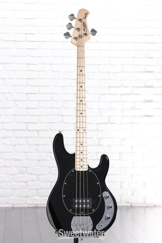 Sterling By Music Man StingRay RAY4 Bass Guitar - Black (RAY4Bkd1) image 1