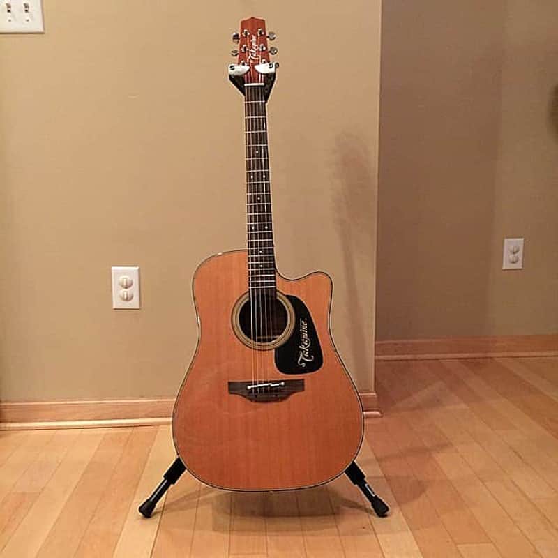 Takamine P1DC Dreadnought Cutaway Acoustic-Electric Guitar image 4