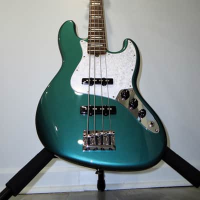 2014 Fender USA Adam Clayton Jazz Bass Sherwood Green - U2 * First Year Made image 1