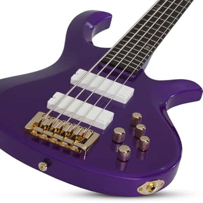 Schecter FreeZesicle-5 Freeze Purple image 3
