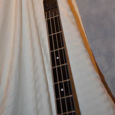Steinberger synapse 4 string bass guitar blue image 7