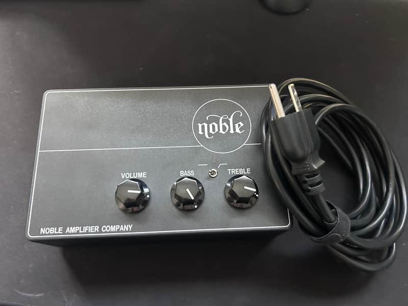 Noble Dual Vacuum Tube Preamp / DI 2013 - 2021 - Black image 1