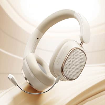 M12 Bluetooth Wireless Over-Ear Headphones with ANC Noise Cancellation, Long Battery Life image 2