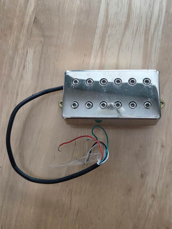 DiMarzio DP152FBK Super 3 F-Spaced Humbucker 2010s - Chrome image 1