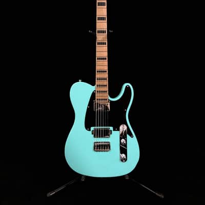 LsL Instruments Baribone Custom Shop 24 Fret Baritone Tele, Seafoam Green image 2