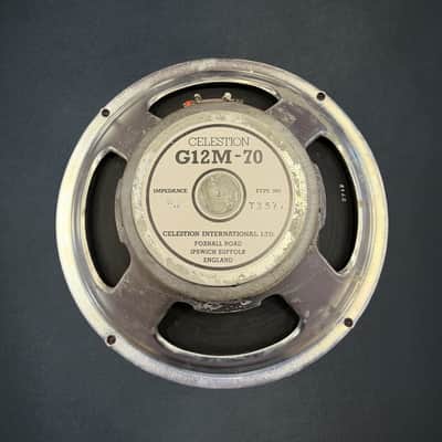 Celestion G12M-70 - 15 OHM 12" Speaker, Recent image 1