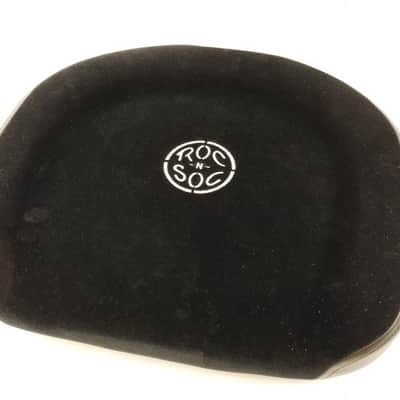 Roc N Soc Square Black Top Drum Stool Throne With Custom Base image 2