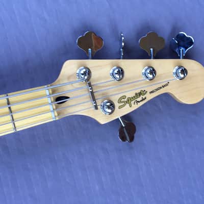 Squier Vintage Modified Precision Bass V 5 String In Candy Apple Red image 10