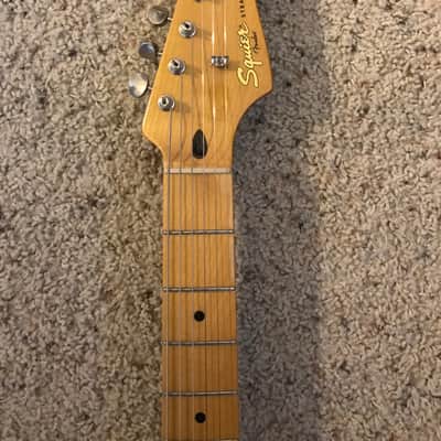 Squier Classic Vibe Stratocaster (w/ Fender Custom Shop Texas Special Pickups) 2013 Olympic White image 4