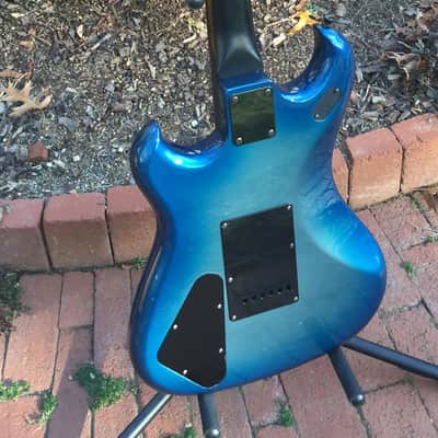Rare 1984 Electra Westone X185 Blue Burst Tone Machine image 9