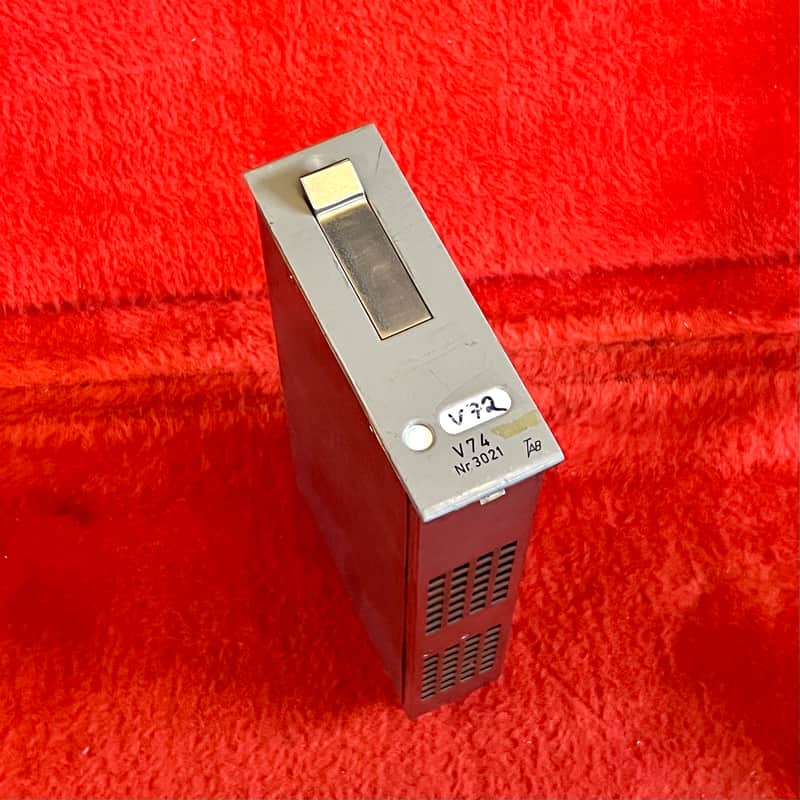 Telefunken tube microphone preamplifier V72a 1960’s - Siemens v74 v72 original vintage micpre mic preamp image 1