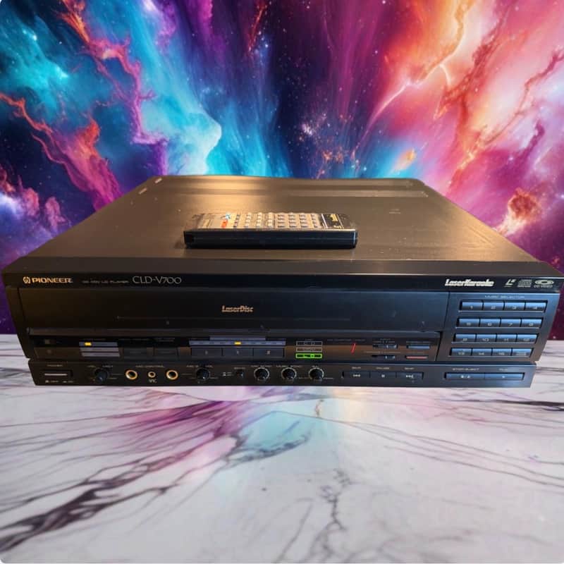 Pioneer CLD-V700 Cd Cdv Ld Laserdisc Karaoke Player Near Mint With Remote Works! image 1