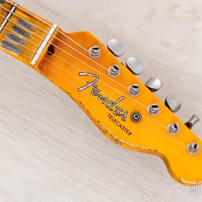 2023 Fender Custom Shop ‘52 Telecaster Heavy Relic Dirty Blonde w/ Streamlined U Neck image 4