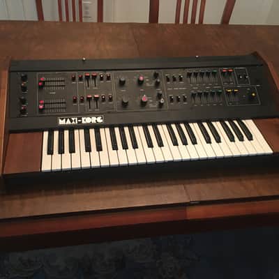 Univox Maxi-Korg K-3 70’s Wood trim, black body image 1