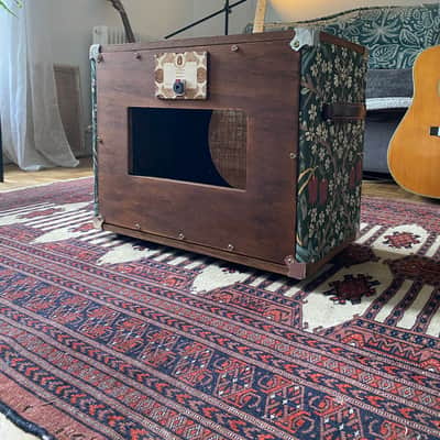 Heavy Seas 1x12 guitar cab Custom - Blackthorns / Golden Oak image 17