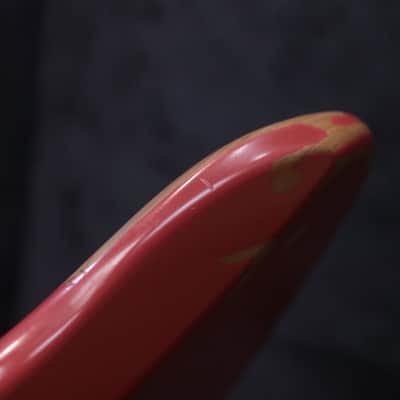 Fender Road Worn 50's Precision Bass Fiesta Red Seymour Duncan Pickups Electric Bass image 17
