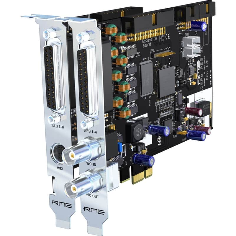 RME HDSPe AES PCIe Digital Audio Interface Card | Reverb