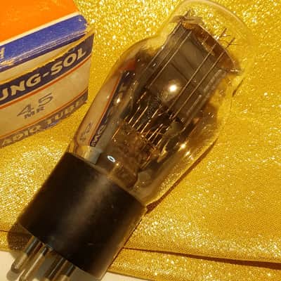 RCA etc. ONE (1) Type 45 Antique tNOS AT1000 TESTED Vacuum Tube UX245 245 Power Triode 1935-1947 image 3