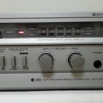 Vintage Sharp RT-12 Stereo Cassette Deck/Very Good Working Condition image 2