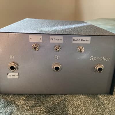 Weber MASS 25-Watt Attenuator with DI Tone Stack - 1990s Gray Wrinkle image 5