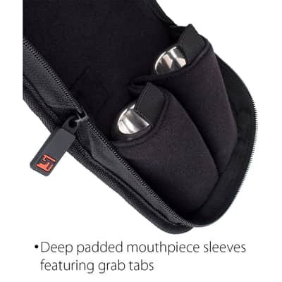 Protec Euphonium/Baritone Double Mouthpiece Pouch-Camouflage image 2