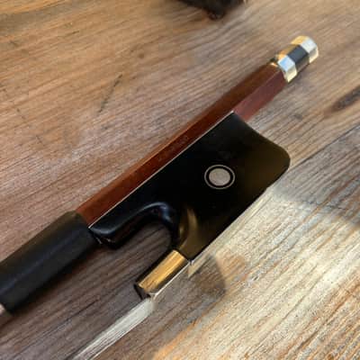 Double Bass French Bow - H Cirillo - Pernambuco- Just Had Full Recommission image 14