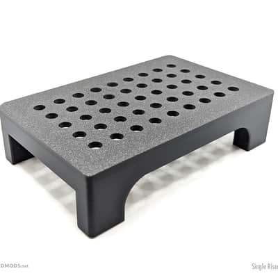 Single / Mid Pedal Riser for Temple Audio Templeboards – No Hook & Loop – Works with BoardMods Plates & Temple QRP