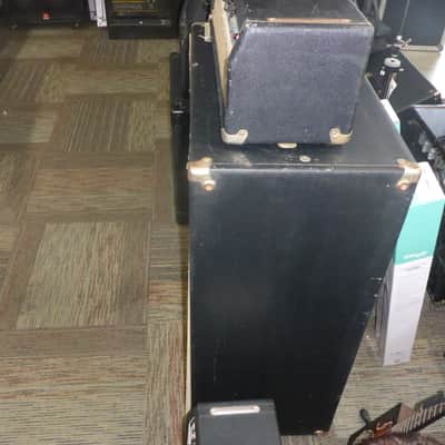 Fender Rare Numbers-Matching ;Local Pick-up Only: 1972 Bassman 100 Rig ( Head & Cab ) : Early Production Head Rare Factory " Richard Smith " Stamp 1972 - Black Tolex image 5