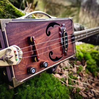 The Indian Eagle II - Rosewood custom cigarbox guitar image 1