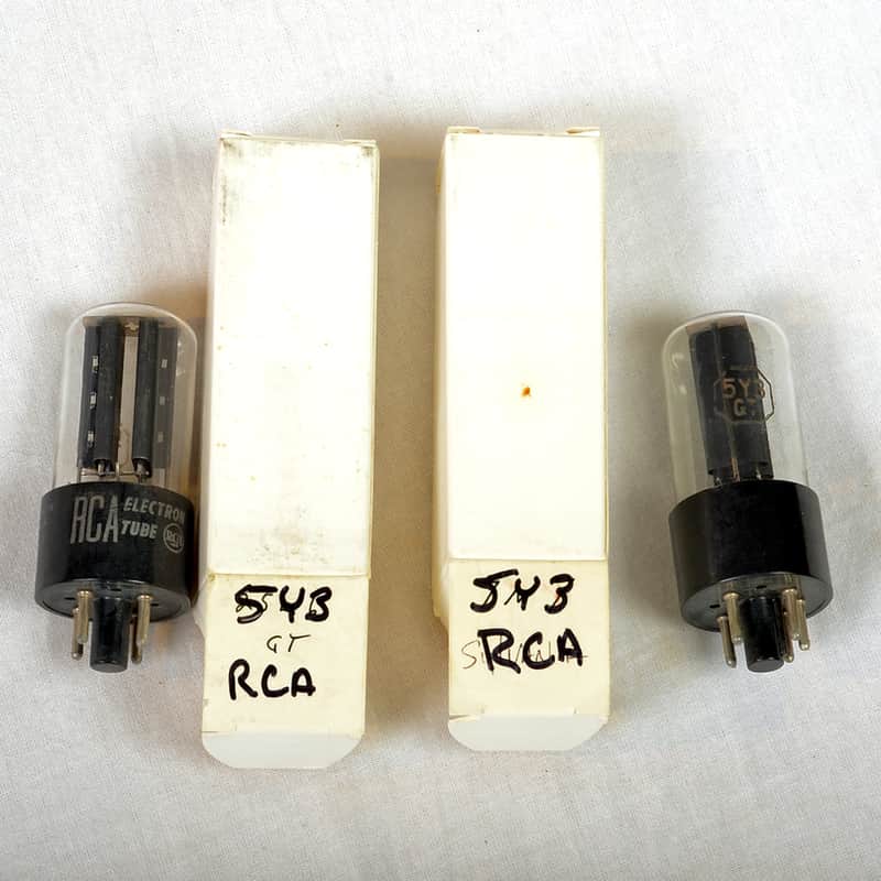 RCA 5Y3GT (Pair) matched and test very strong image 1