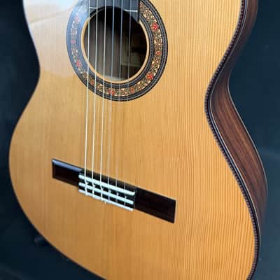 Alvarez Yairi CYM75 Concert Classical Acoustic Guitar Gloss Natural Finish w/ OHSC image 7