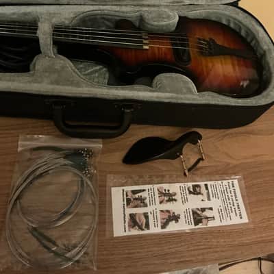 Cantini X-Evon Electric / MIDI Violin 5-String Sunburst (Fretless) image 4
